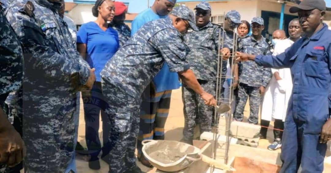 Police Launch Construction of Blood Bank, Dental and Eye Care Units at Kingtom Hospital