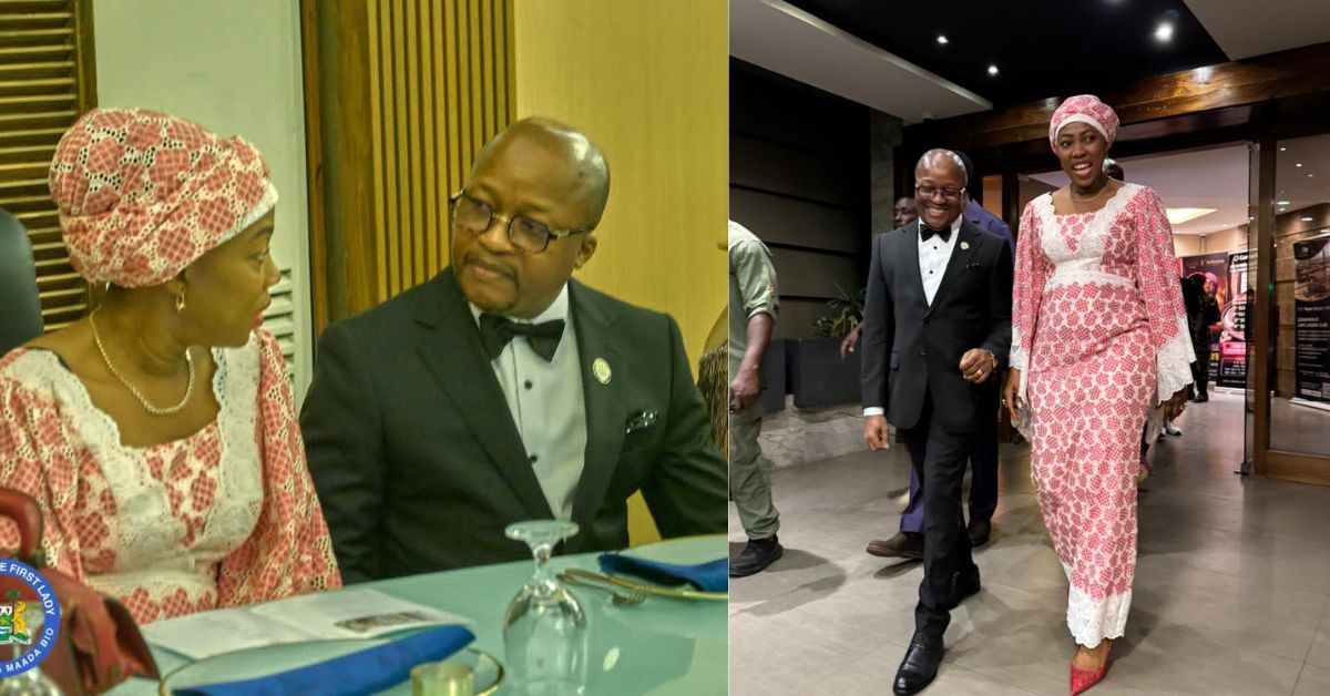 First Lady Fatima Bio Applauds Chief Justice Komba Kamanda’s Leadership