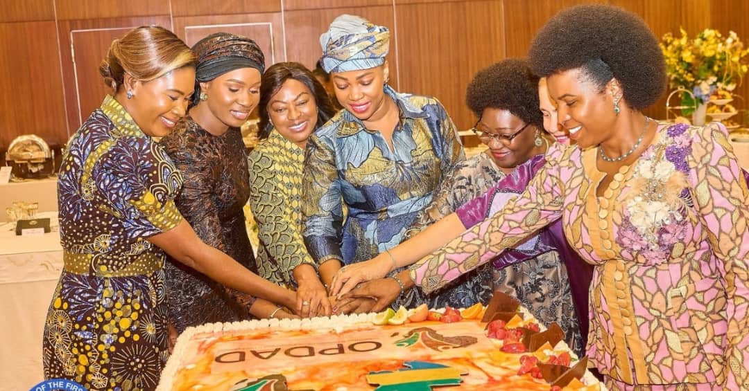 Fatima Bio Joins Gabon First Lady for High-Level Presidential Dinner in Libreville