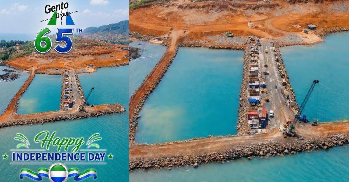 Sierra Leone at 65: Indigenous Investment Signals New Era as Gento Develops Strategic Seaport at Kent
