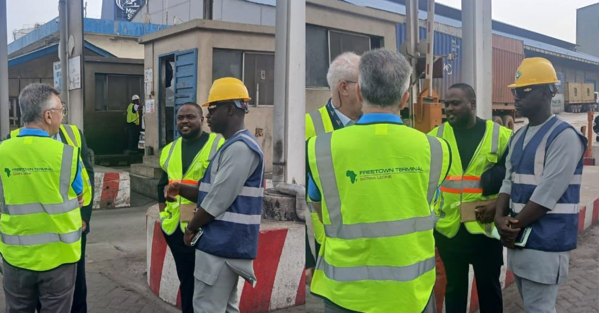 PAC Chairman Inspects Queen Elizabeth II Quay Operations