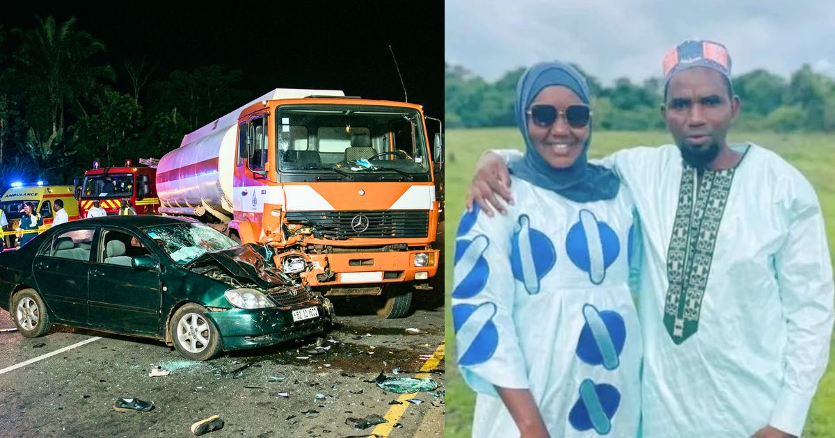 Husband and Wife Die in Ghastly Accident After Colliding With Fuel Tanker on Mile 91 Highway