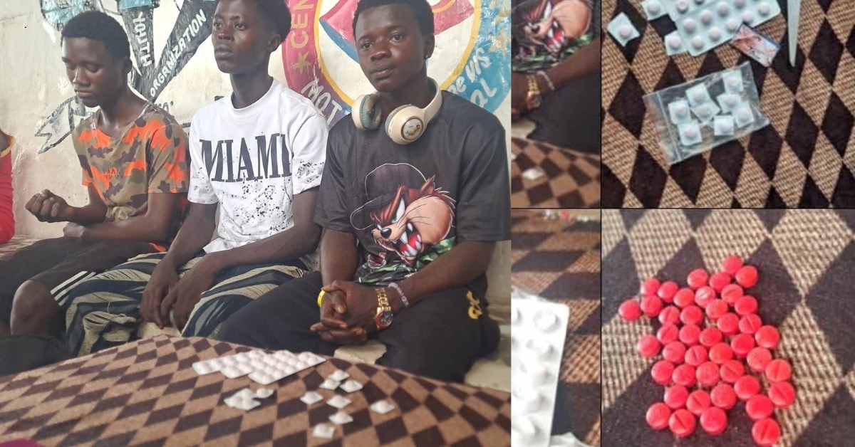 Central Youth Organisation Intensifies Fight Against Drug Abuse, Destroys Seized Tramadol