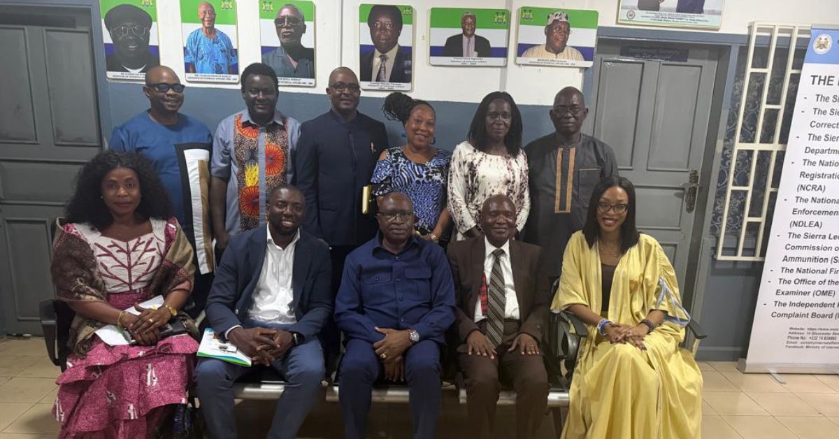 Internal Affairs Minister Engages ECOWAS, ICMP Team on Anti-Trafficking Project Implementation