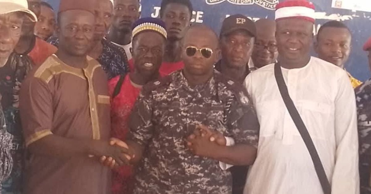 Police Engage Sanda Loko Chiefdom Residents on Community Policing Initiative