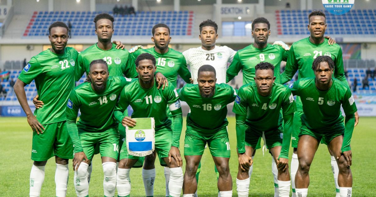 Leone Stars Rise in FIFA World Rankings After Azerbaijan Outing