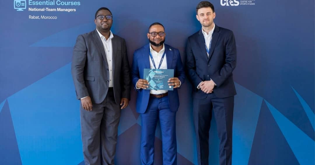 Leone Stars Team Manager Completes FIFA National Team Management Course in Rabat