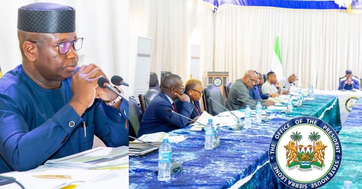 President Bio Convenes Sierra Leone Economic Management Meeting to Evaluate Impact of Gulf Conflict