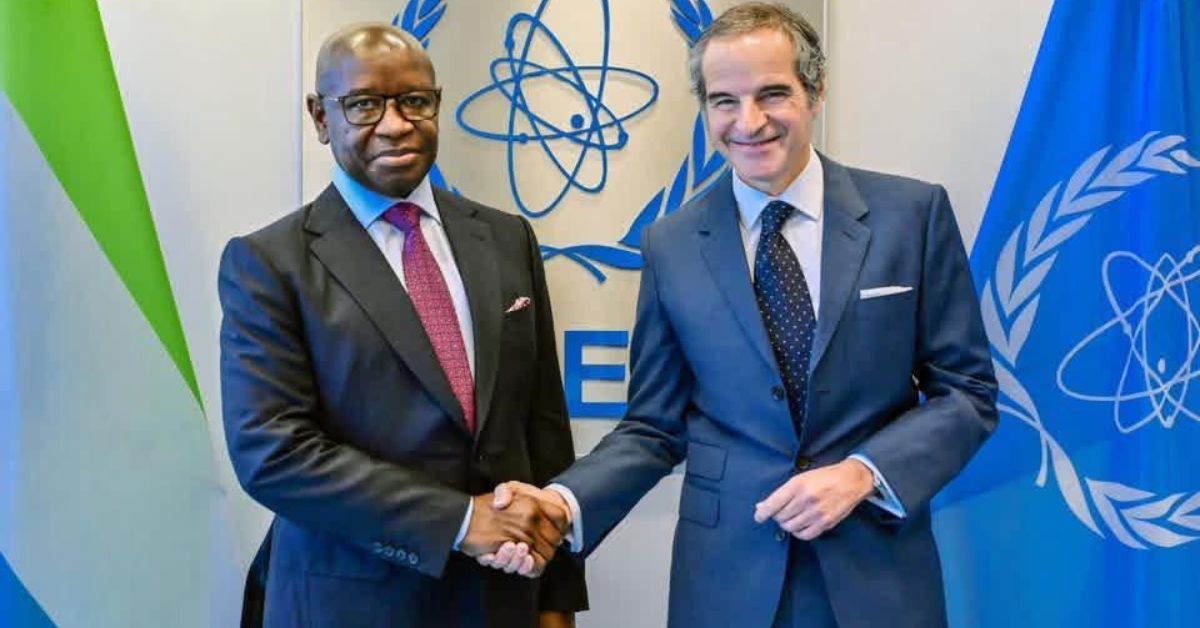 IAEA Chief Reaffirms Support as Sierra Leone Pushes Nuclear Energy Ambitions in Vienna