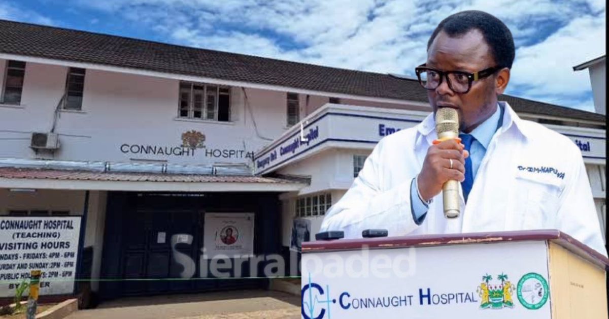 Medical Care Manager Kapuwa Vows to Transform Connaught Hospital into Africa’s Centre of Excellence