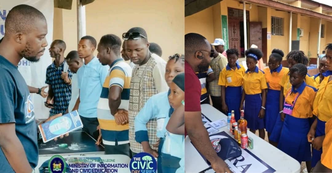 NRA Promotes Tax Awareness in Kamakwie During Civic Engagement