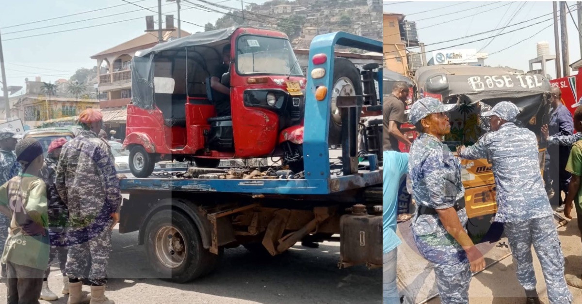 Police Intensify “Operation Push Back” with Major Road Clearance in Freetown-East