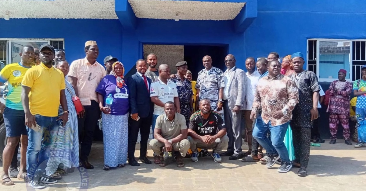 Police Restore Calm Between Brima Lane and Grassfield After Football Clash