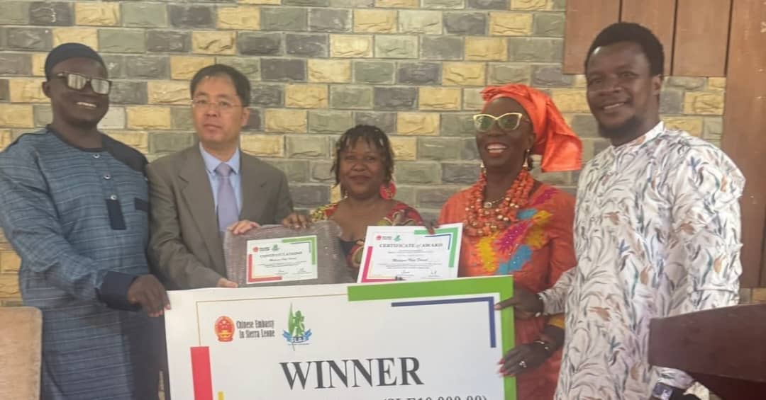 SLAJ and Chinese Embassy Strengthen Partnership as Mariama Khai Fornah Wins China–Sierra Leone Short Video Competition