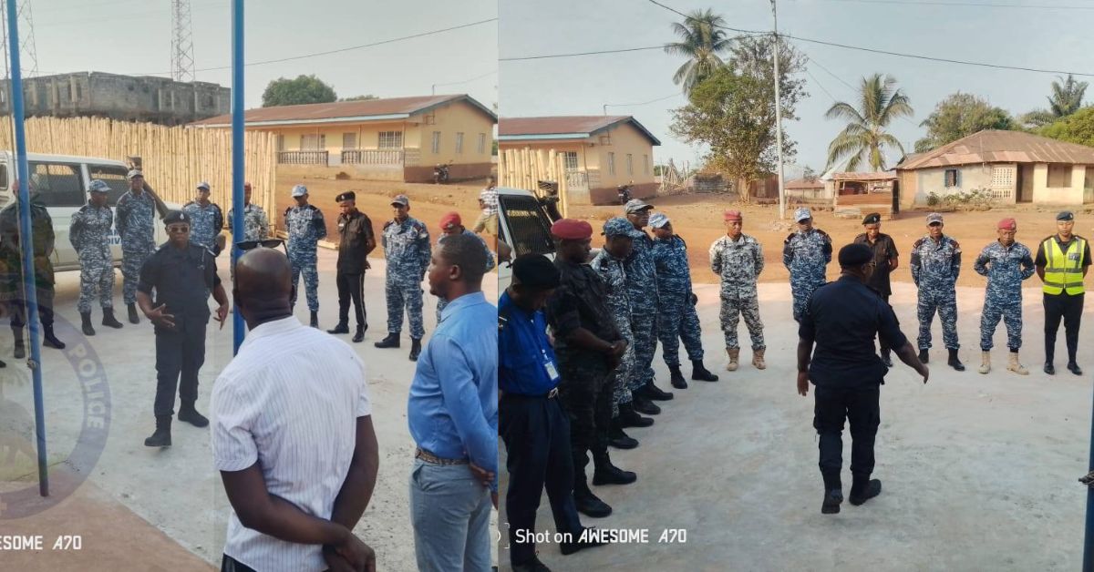 Kamakwie Police Engage in Dialogue to Improve Community Policing Efforts