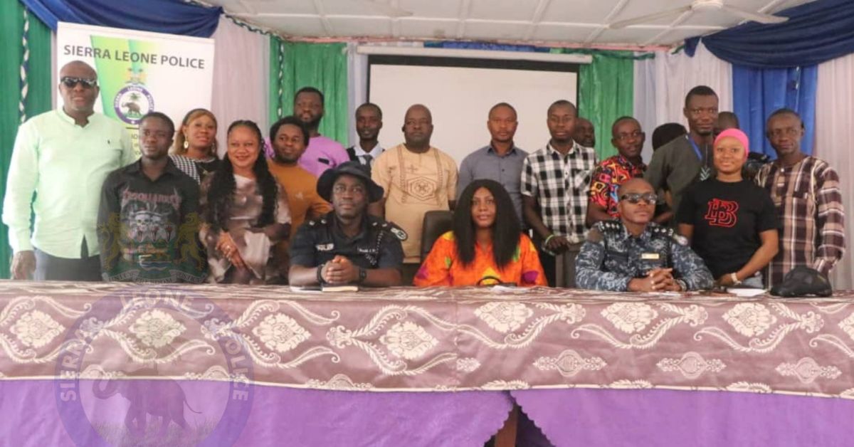 Sierra Leone Police Boost Service-Oriented Policing with Strategic Cybersecurity Training