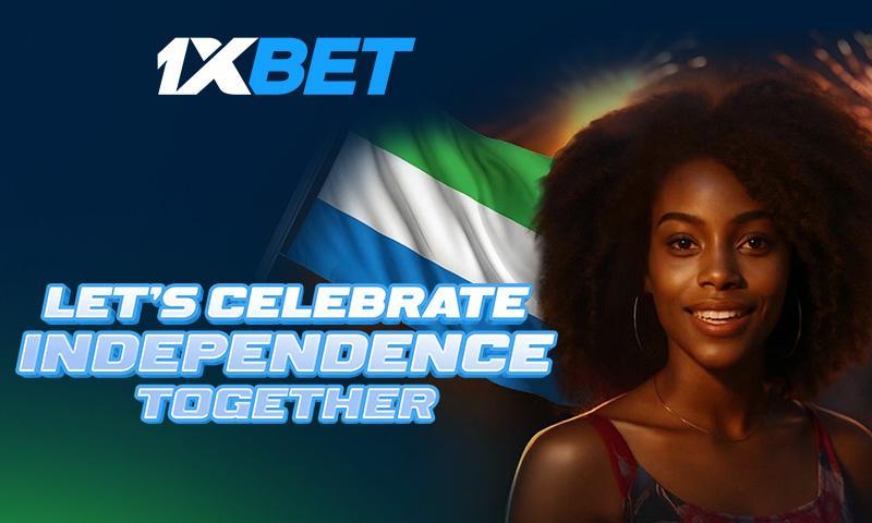 Holiday Promo for Sierra Leone Independence Day – Join And Win With 1xBet!