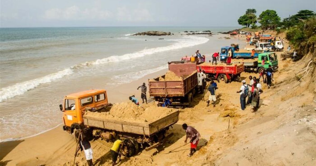‘Over 1.25 Million Tons of Sand Extracted from Freetown Peninsula and Lungi Corridor Every Year’