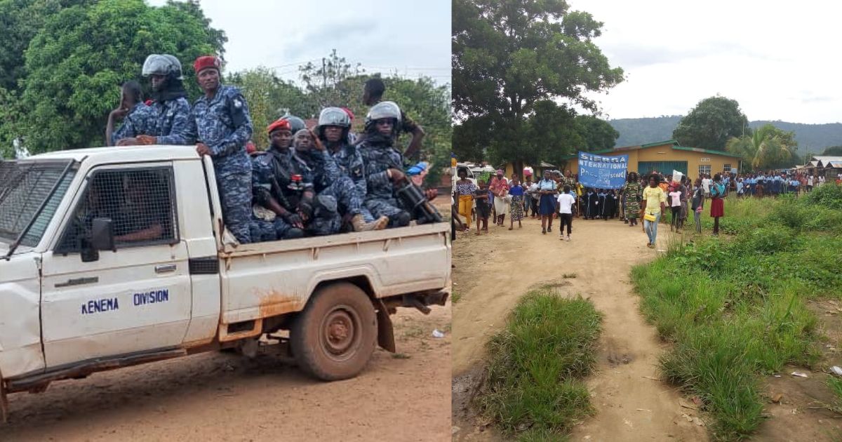 Chaos at School Contest in Kenema Prompts Police Intervention, Principal Arrested