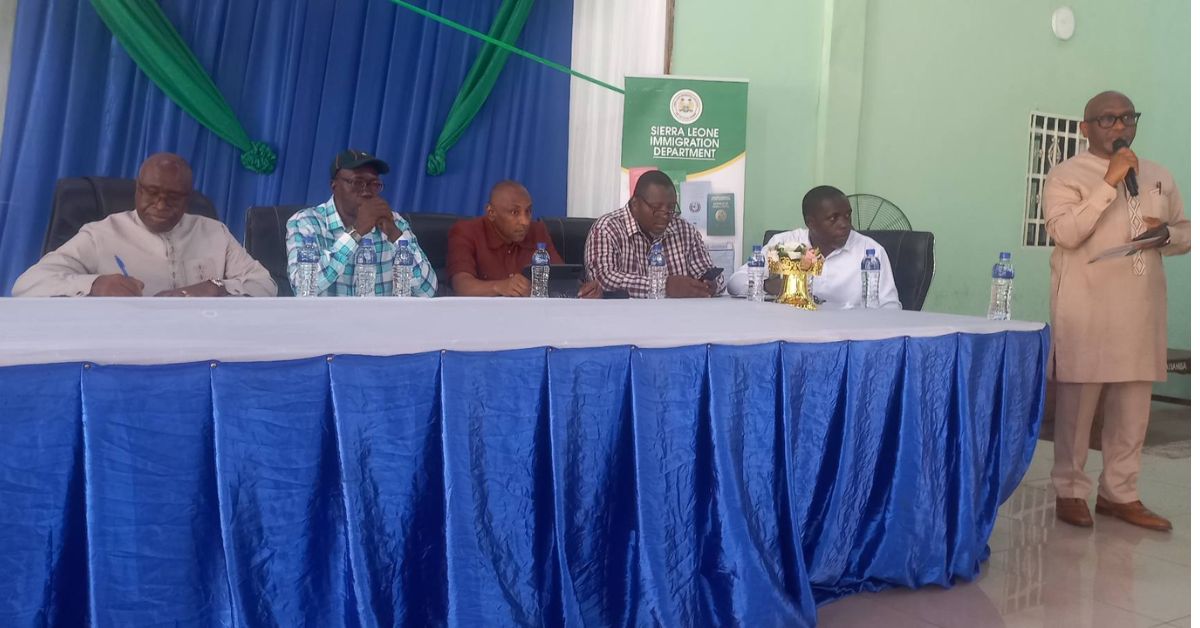 Immigration Department Launches Decentralised Passport Services in Kenema