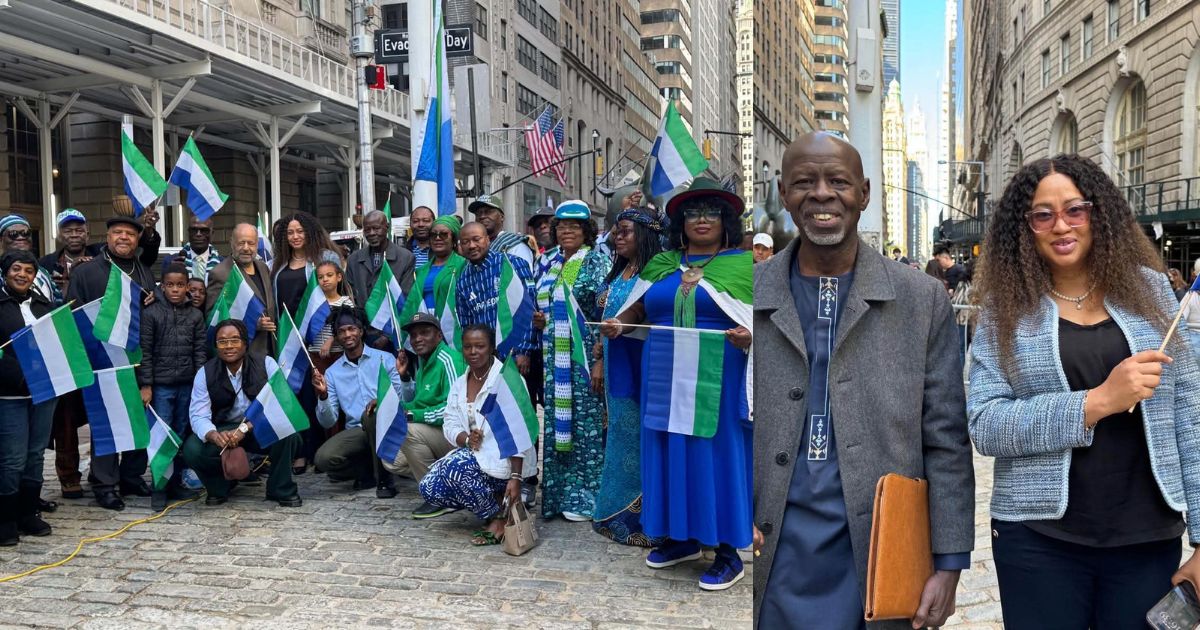 Sierra Leone’s 65th Independence Day Celebrated in New York With Flag-Raising Ceremony