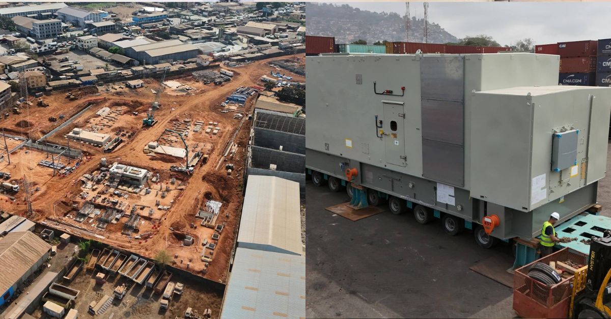 Sierra Leone Set to Enjoy 24-Hour Electricity as First Nant Power Turbine Lands in Freetown