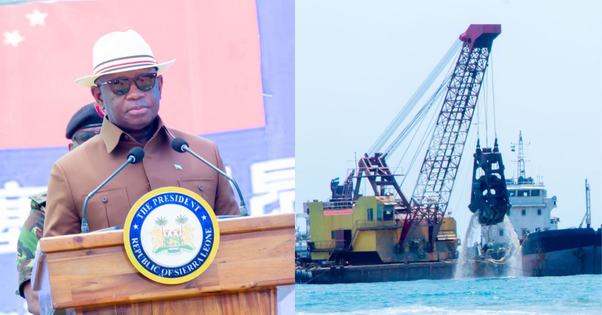 President Bio Launches Construction of Sierra Leone’s First Industrial Fishing Port