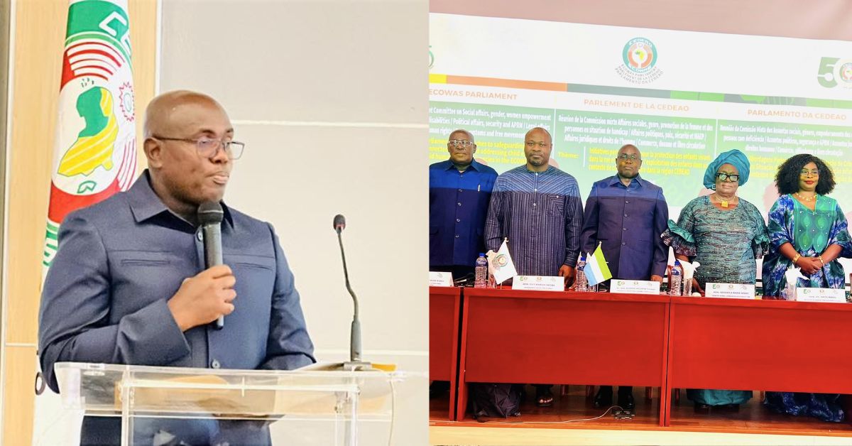 Speaker Thomas Urges ECOWAS Parliament to Strengthen Regional Child Protection Framework
