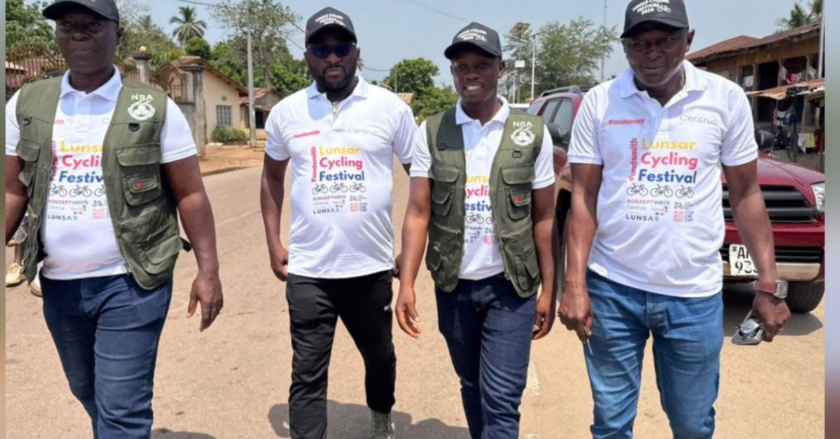 NSA Reaffirms Support for Grassroots Sports at Tour d’ Lunsar