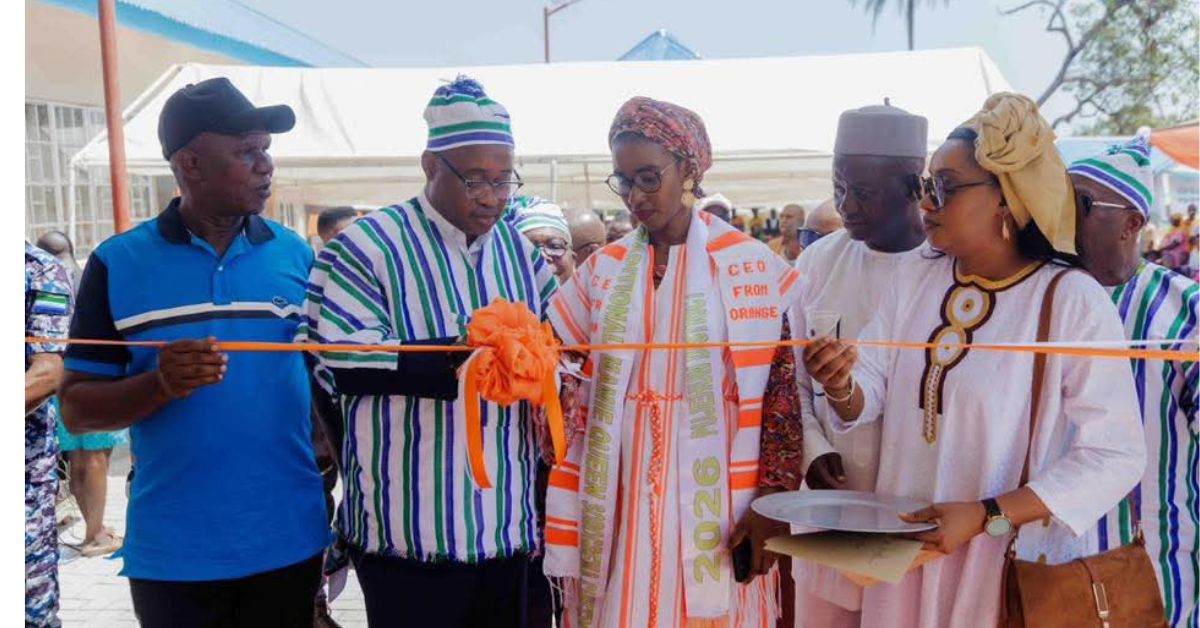 Orange Sierra Leone Commissions New Health Facility in Pujehun District