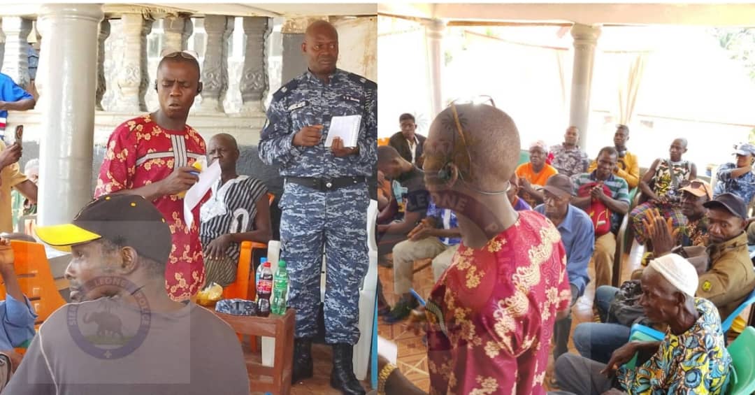 Kailahun Police Division Launches Anti-Drug Campaign and Sensitisation Drive in Luawa Baoma