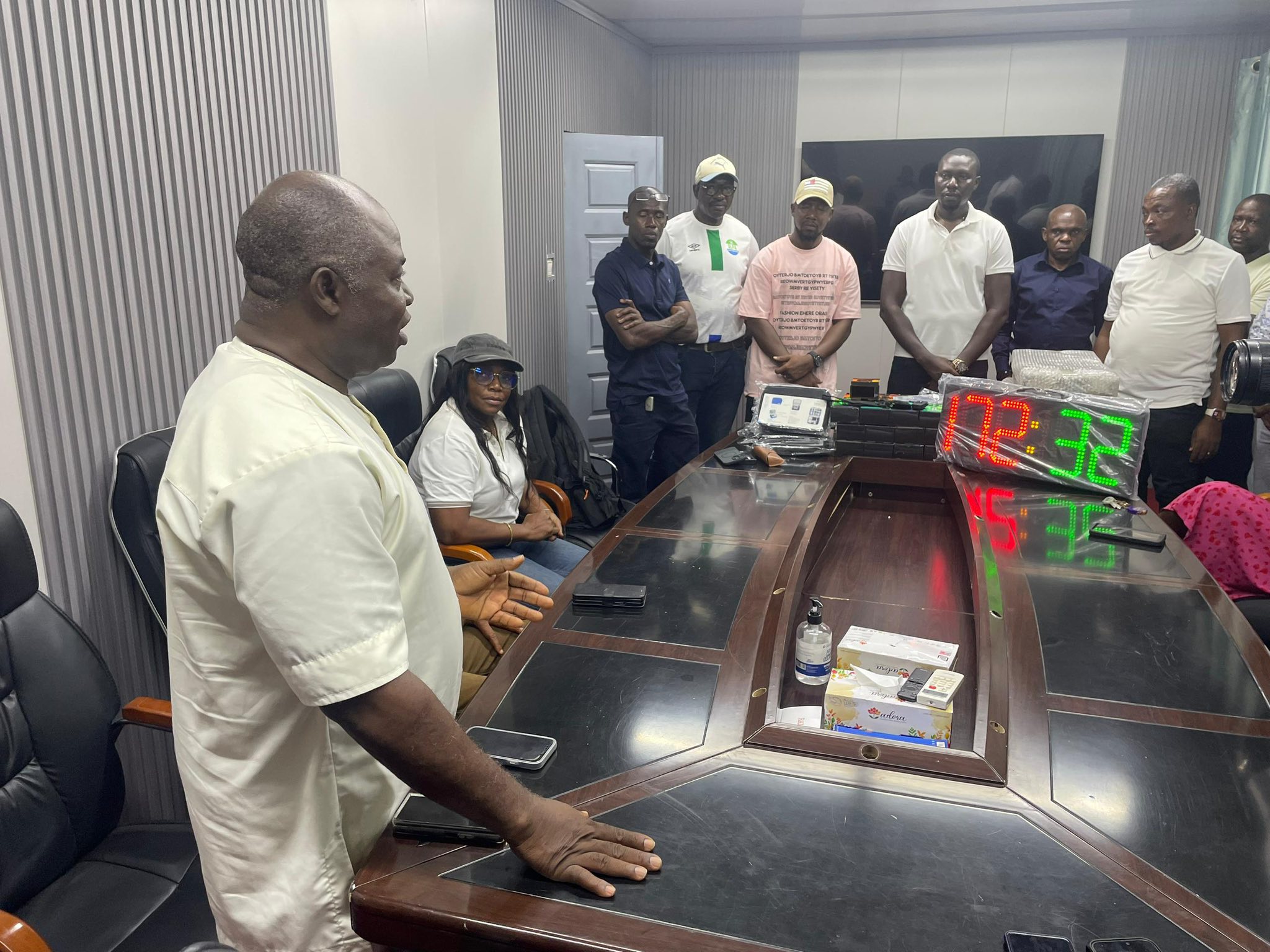 Leone Rock Donates Equipment to Boost Premier League Officiating