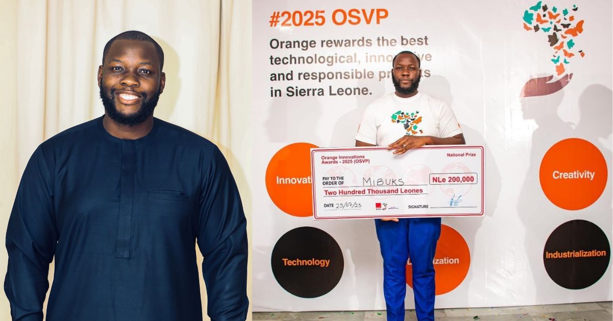 How OSVP Changed My Journey – Edward Kamara Urges Sierra Leonean Innovators to Apply for 2026 Pitch Competition