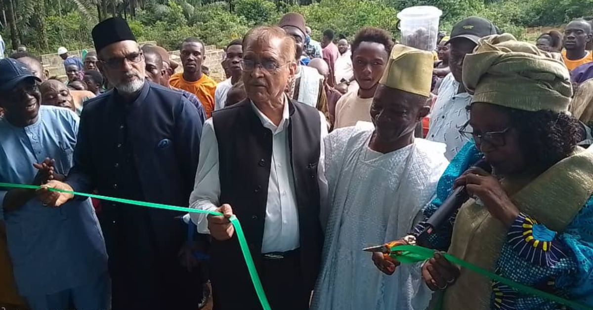 New Agricultural Secondary School Commissioned in Sahn Kpaka, Pujehun District