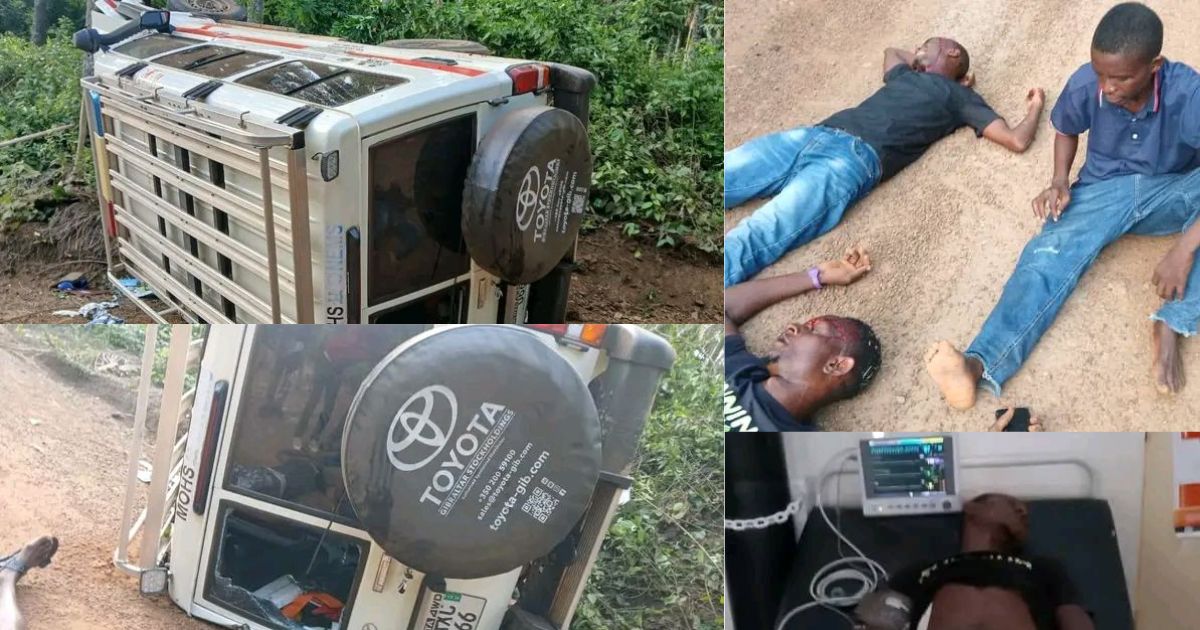 Ambulance Crash Leaves Three Injured in Kailahun District