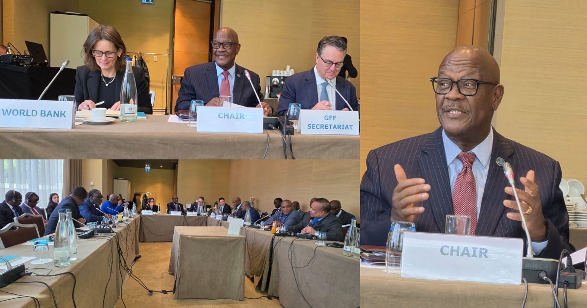 Health Minister Austin Demby Chairs GFF Ministerial Network Meeting in Geneva