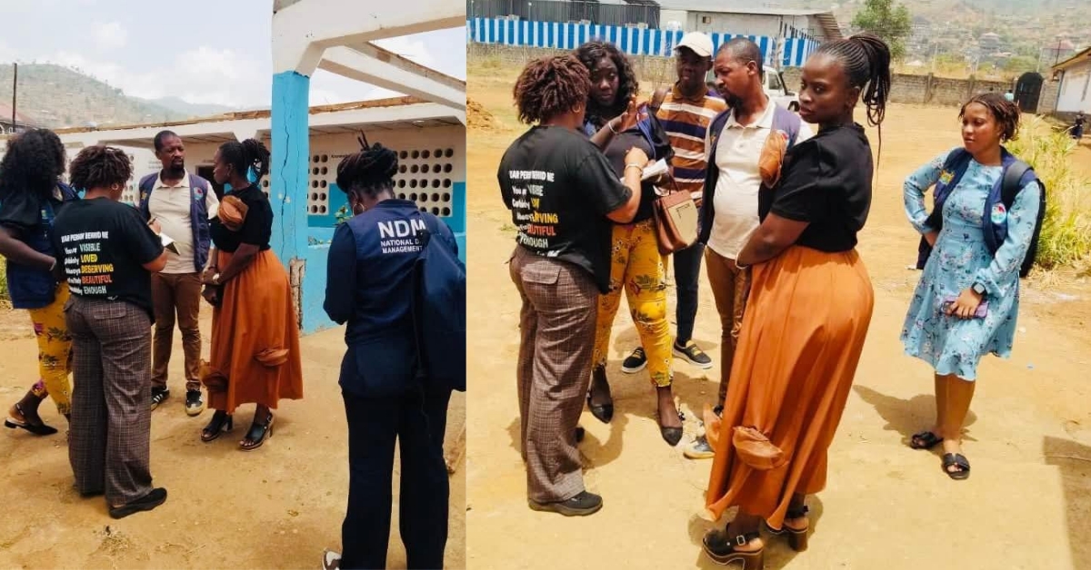 NDMA Assesses Windstorm Damage at FAWE Girls School in Grafton