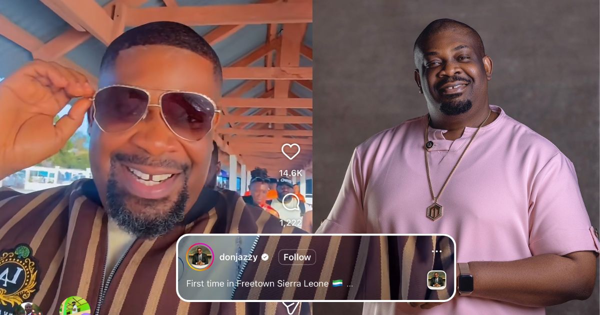 Nigerian Music Mogul Don Jazzy Makes First-Ever Visit to Sierra Leone