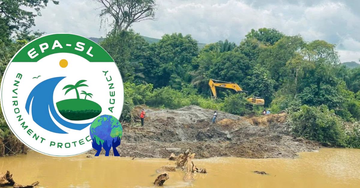 EPA-SL Cracks Down on Illegal Riverbed Mining Along Rokel River During Dam Maintenance
