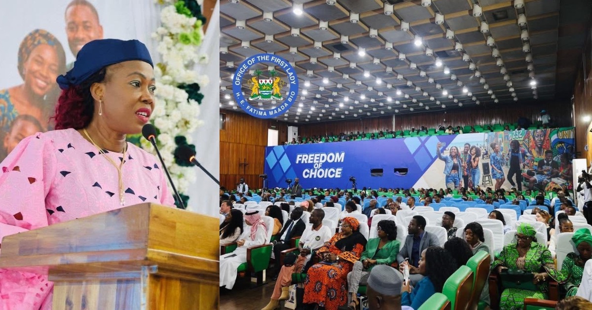 First Lady Advocates Gender Equality, Child Wellbeing at National Families Conference in Freetown