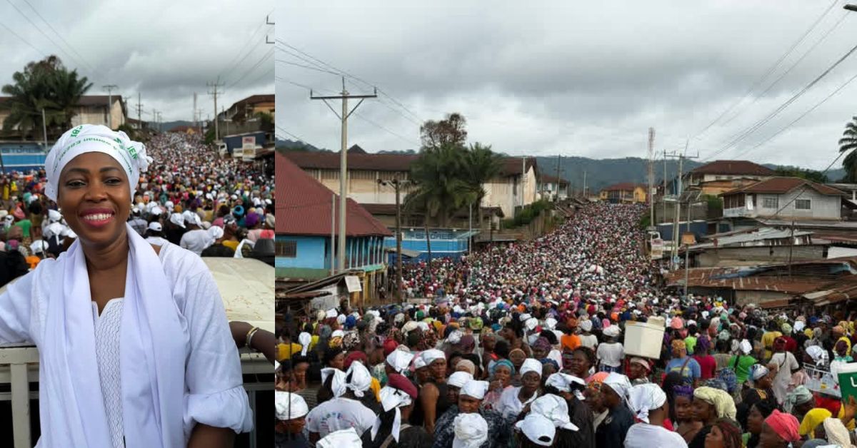Fatima Bio Under Fire After Participating in Kenema FGM Parade