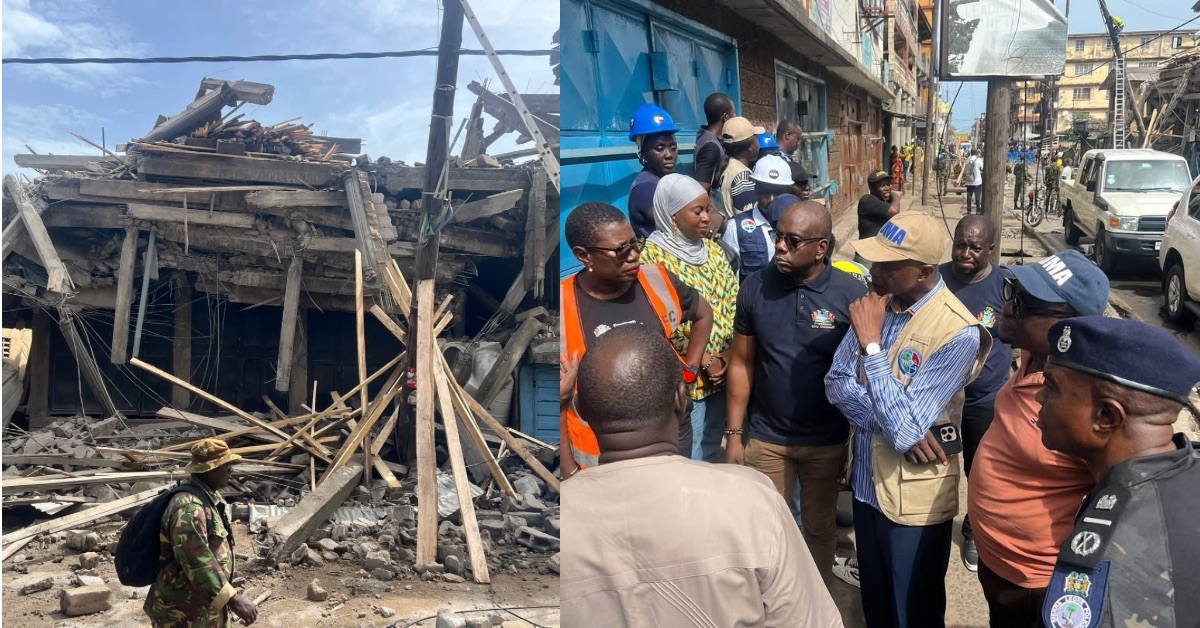 Government Launches Multi-Agency Emergency Response After Five-Storey Building Collapse in Freetown