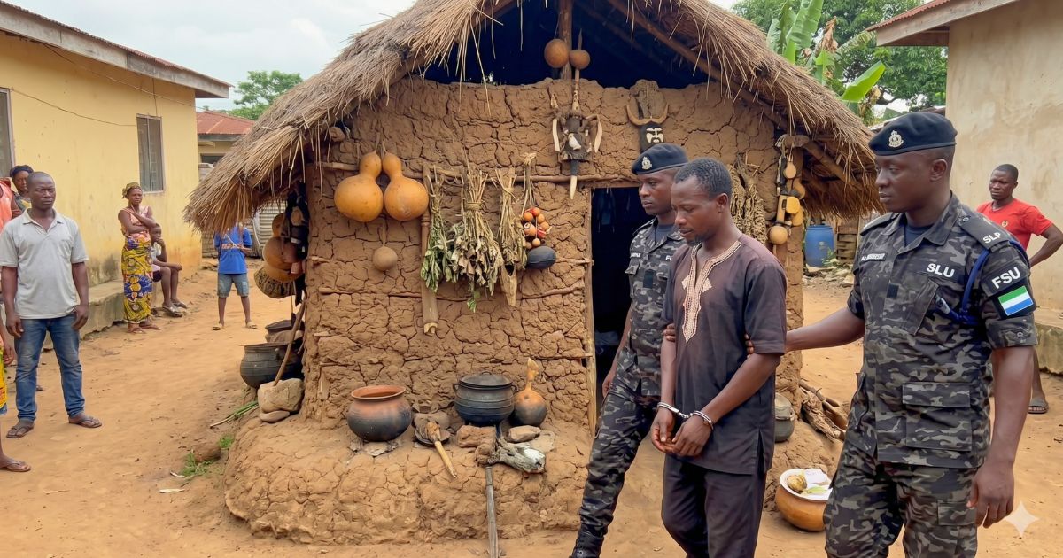 Herbalist Arrested in Bo Over Alleged Child Abuse and Death Threats