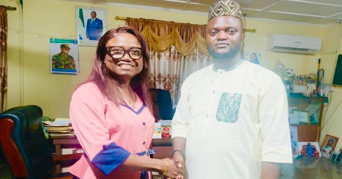 NSA Executive Director Meets Sports Minister in First Official Engagement