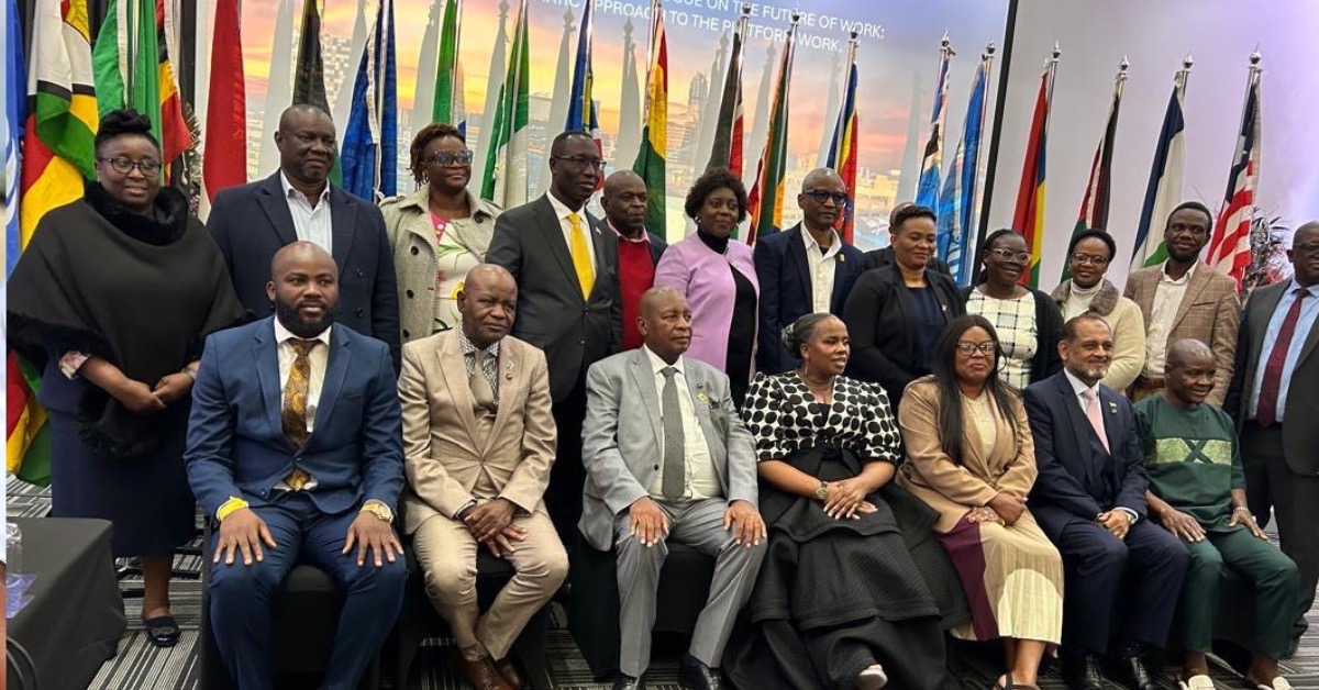 Sierra Leone Delegation Attends High-Level African Labour Summit in South Africa