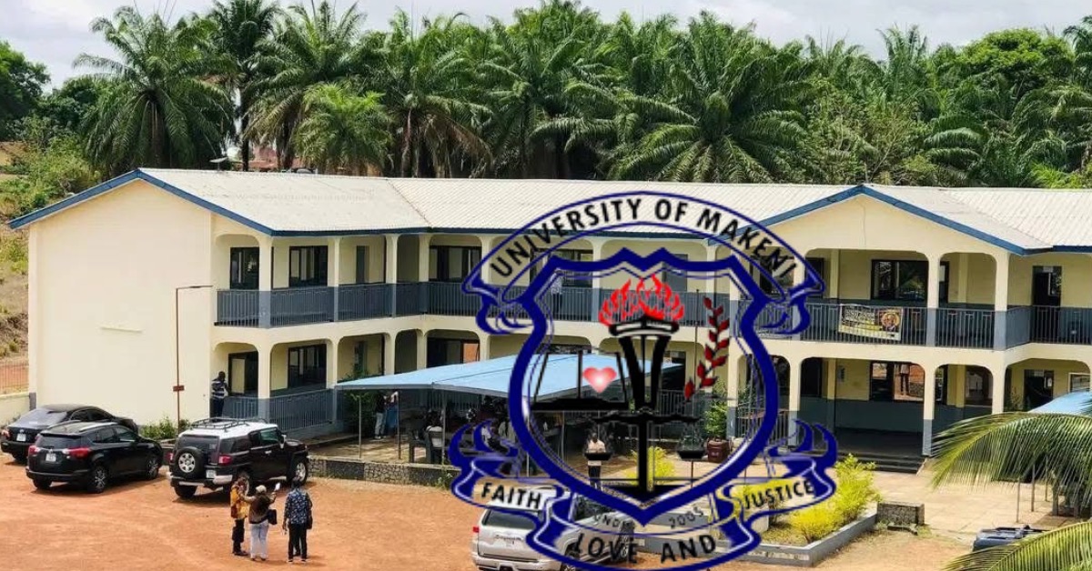 University of Makeni Opens Admissions for 2026/2027 Academic Year