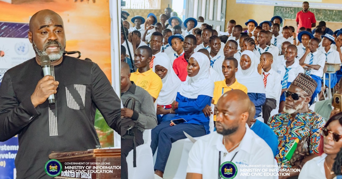 Health Ministry Updates Citizens on Ebola Preparedness, Maternal Health Gains at Lungi Civic Day Forum