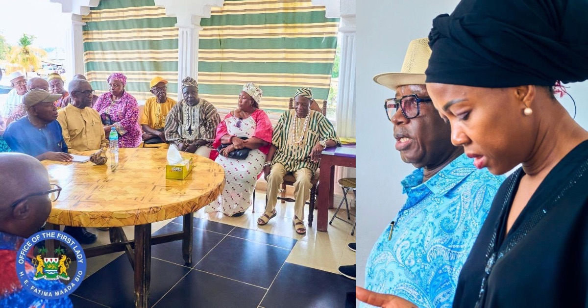 President Bio and First Lady Pay Tribute to Late Appeal Court Judge Nyawo Jones in Freetown