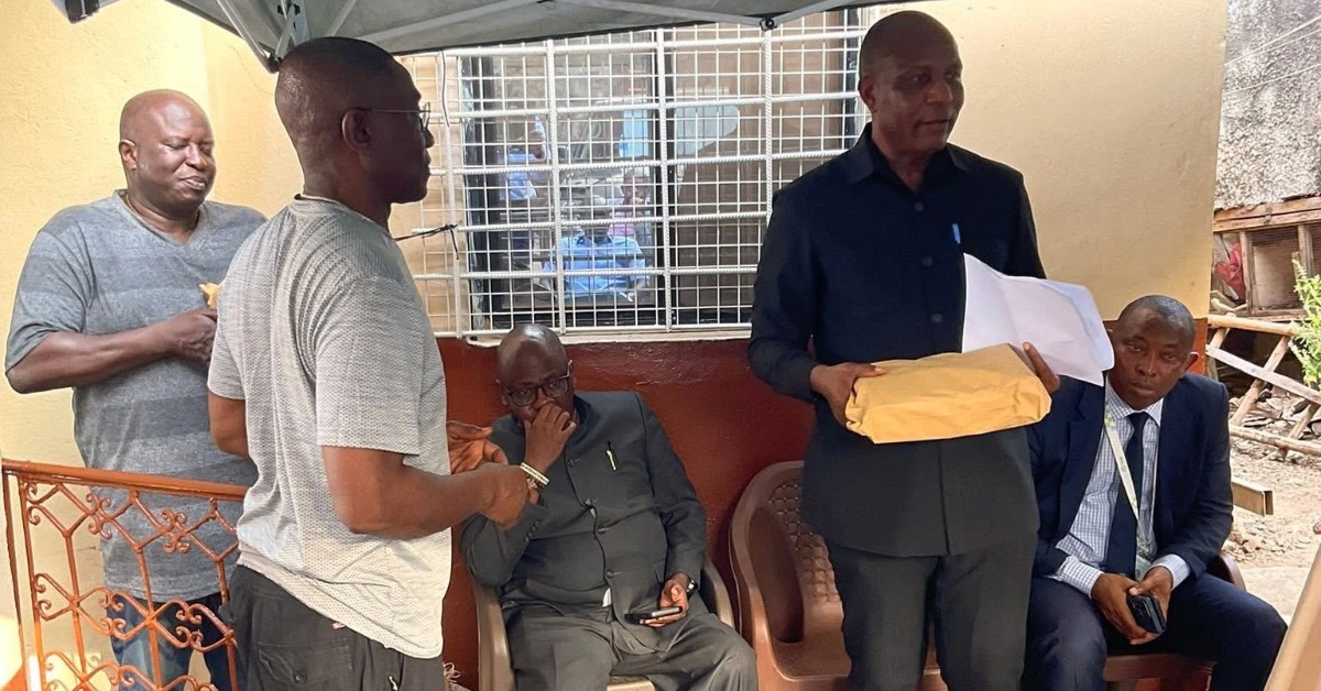 NASSIT Leadership Pays Condolence Visit to Family of Late Staff Member Victor Jarward