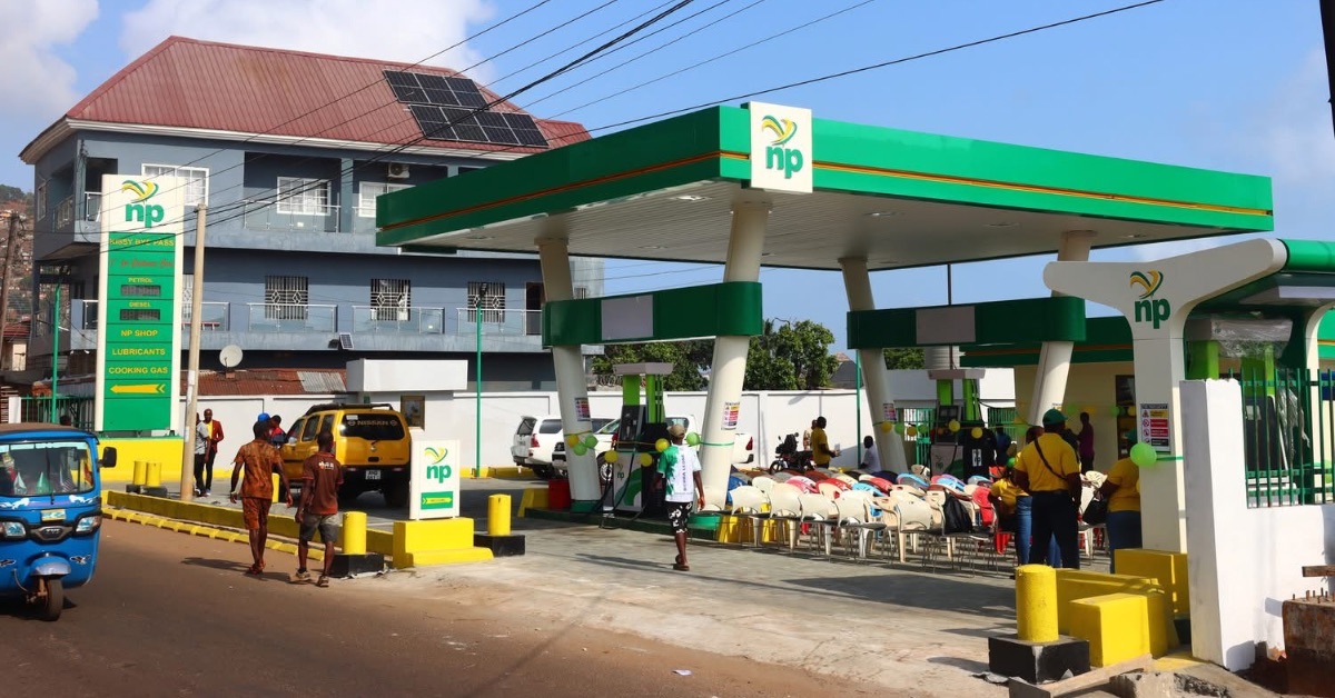 NP-SL Commissions Digitized Fuel Station in Freetown to Strengthen Fuel Distribution